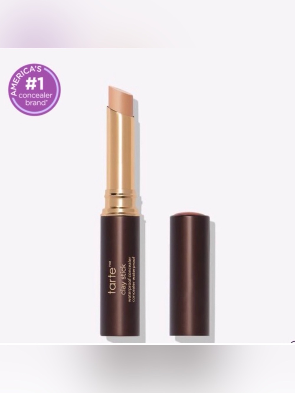 Tarte Clay Stick Waterproof Concealer - Light Medium Honey DISCONTINUED HTF